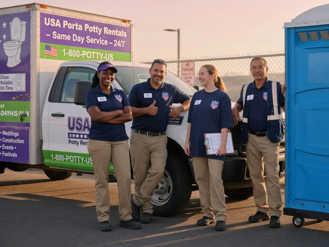 Porta Potty Rental company in Pinehurst, ID
